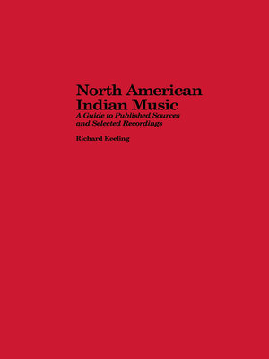 cover image of North American Indian Music